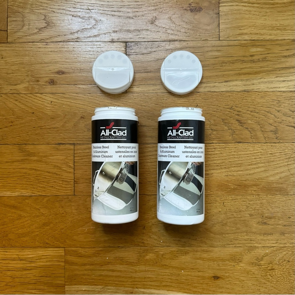 NWT All-Clad stainless steel & aluminum cookware cleaner (set of 2) - Picture 11 of 12